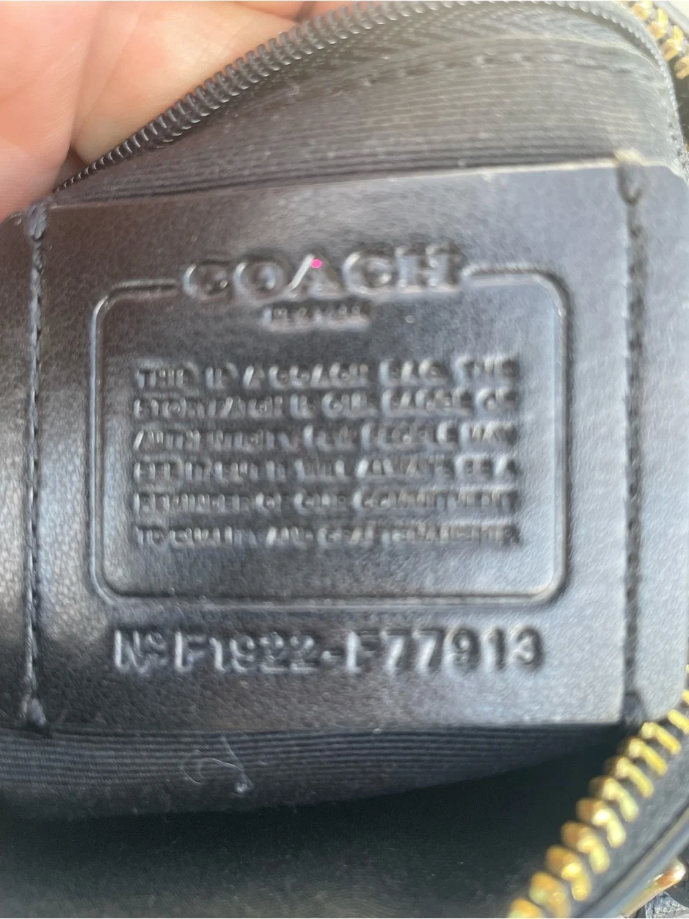 Coach Bennet Black Studded Leather Satchel with Silver Accents